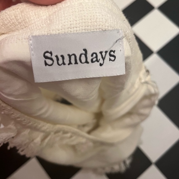 SUNDAYS Knit Tassel Mini Skirt - Picture 3 of 5